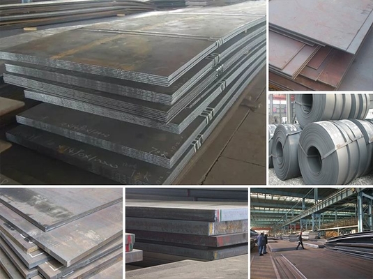 ورق فولادی نورد گرم ASTM A36 Q345 Str For Brige Engineering