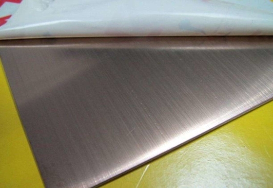 ورق سرد مربعی Ss 304 0.6mm 660HV200 Hardness