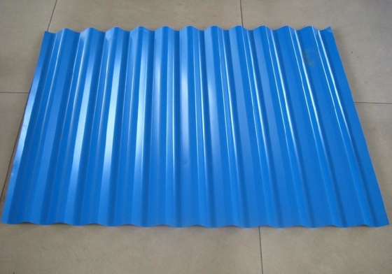 ورق های فولادی سقف راه راه GI / PPGI / PPGL از پیش رنگ شده به ضخامت 3 میلی متر