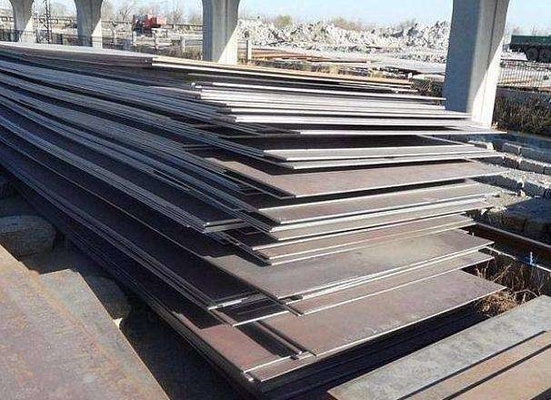 ASTM A36 ST37 S45C ST52 با کیفیت خوب انبار کارخانه قیمت پایین صفحه فولاد کربن سیاه