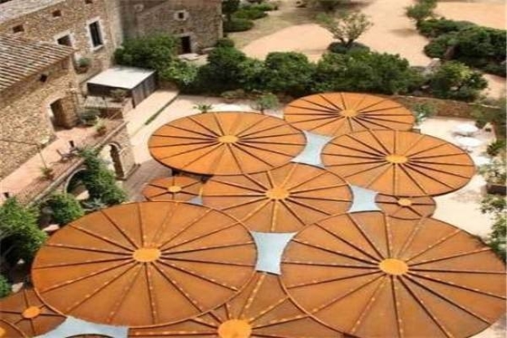 ورق فولادی JIS G3125 SPA-H Corten A در برابر آب و هوای سفارشی بزرگ