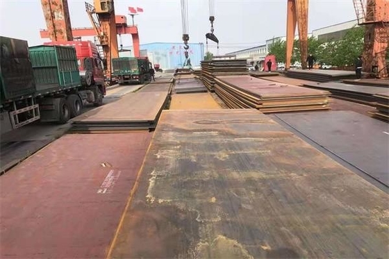 سطح درمان زنگ زدگی St37 St52 MS Steel Plate 0.9mm Q235