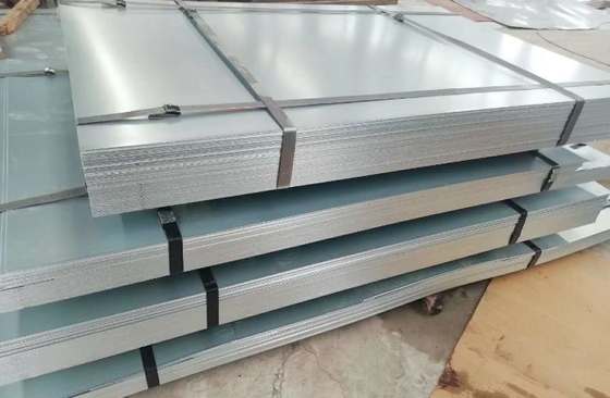 ورق فولادی ملایم گالوانیزه 6 میلی متری A36 Z20 SPCC DX51D درجه DX52D