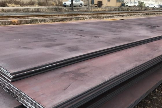 ورق فولادی کربنی نورد گرم کورتن JIS SMA400AW ضد خوردگی