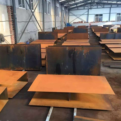 ورق فولادی کورتن ASTM 6 میلی متری مقاوم در برابر آب و هوا و زنگ زدگی