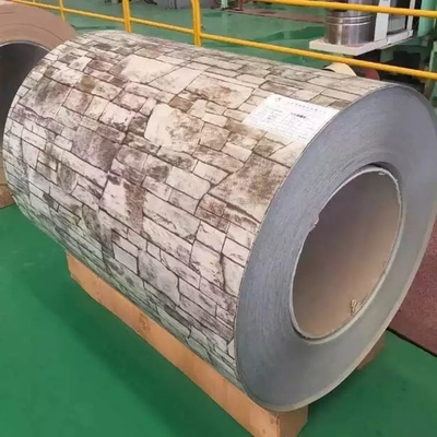 سیم پیچ رنگی ASTM A653 روکش شده با روکش PPGI گالوانیزه