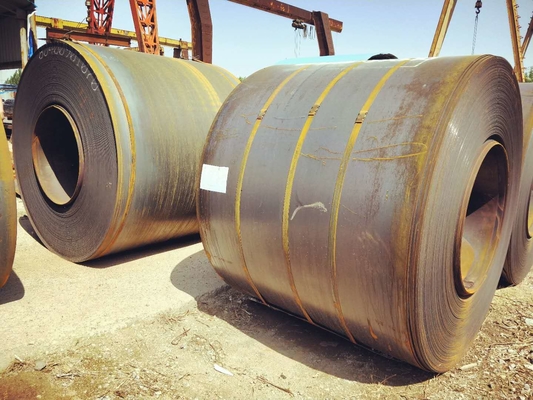 مصالح ساختمانی نورد گرم سیم پیچ فولادی MS 11 میلی متری OEM S235JR S275JR