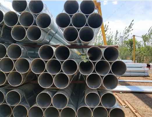 لوله های فولادی Q235/Q345 GI گالوانیزه جوش داده شده OD 20-405mm