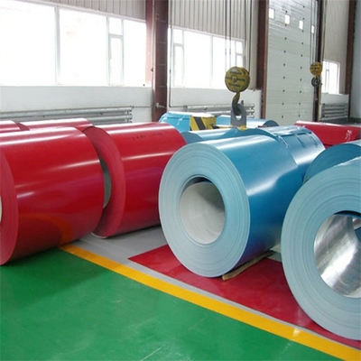 سیم پیچ رنگی ASTM A653 روکش شده با روکش PPGI گالوانیزه