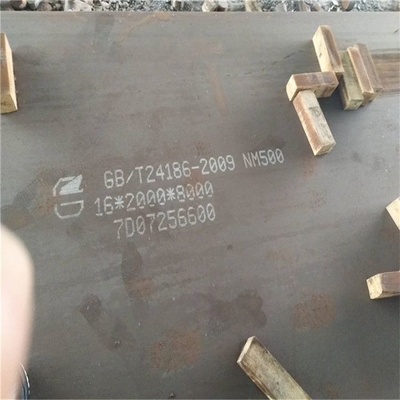 ورق فولادی مقاوم در برابر سایش 8 میلی متر ورق فولادی NM500 NM400 NM450